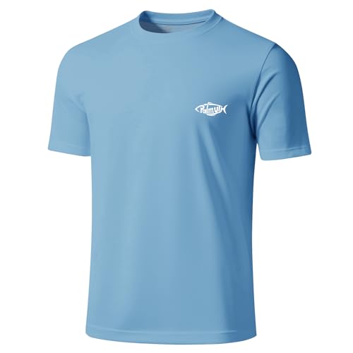 Palmyth Men's Fishing Shirt Short Sleeve Sun Protection UV UPF 50 SPF T- Shirt 1908 - View #2